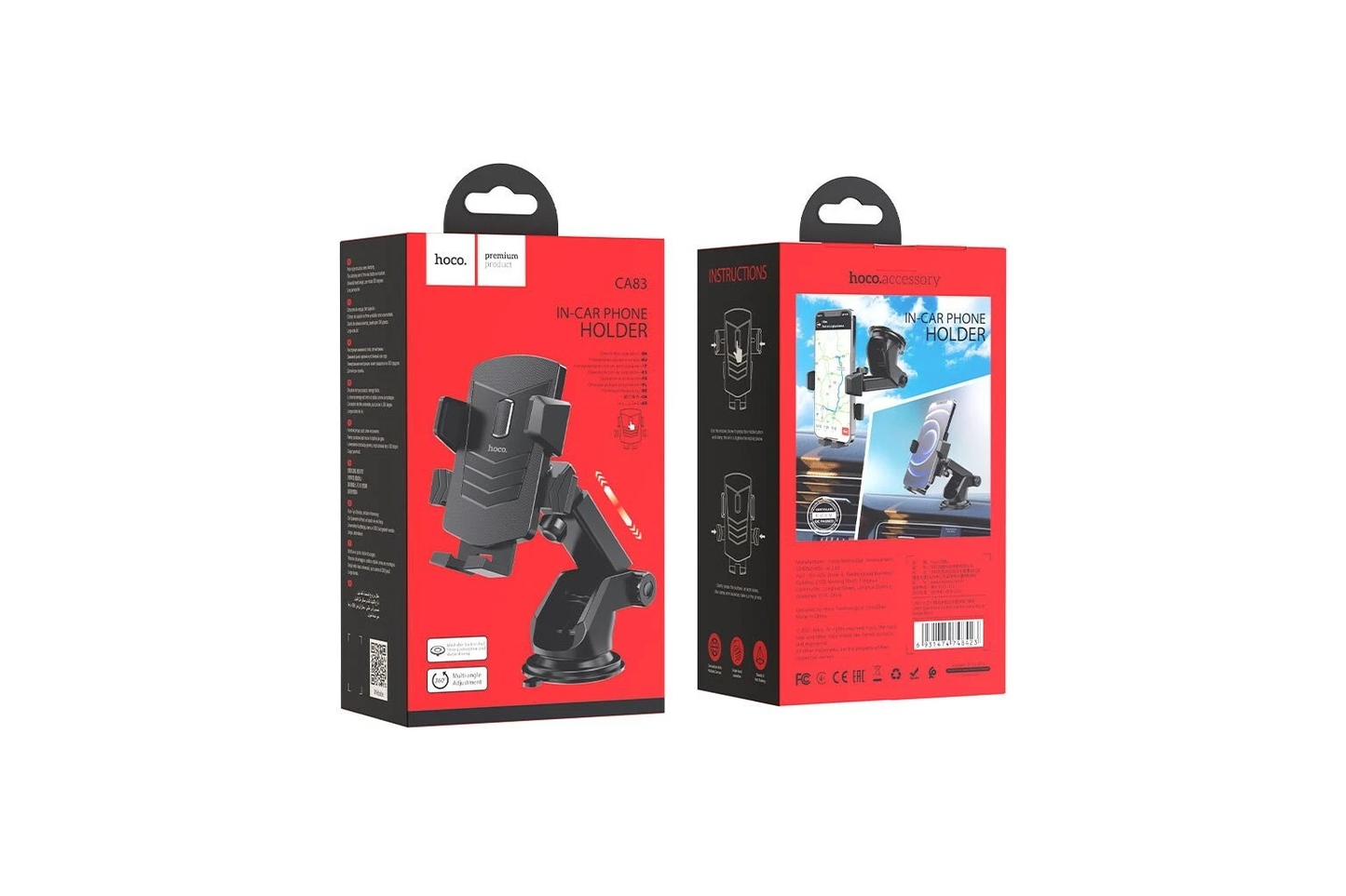 hoco David One Button Car Mount