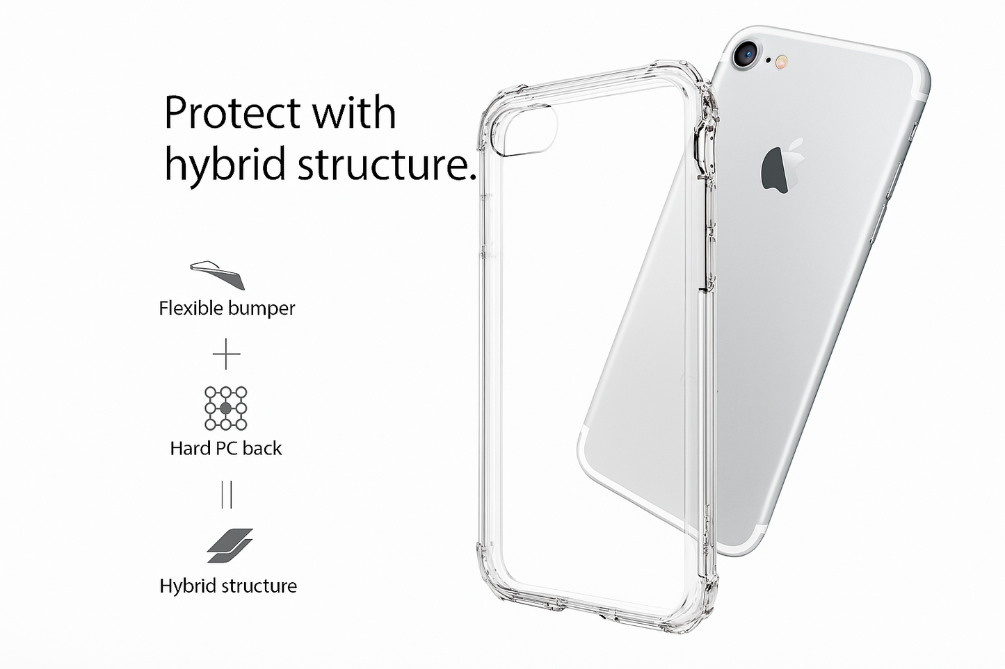 Air Crystal Case for Apple iPhone 8